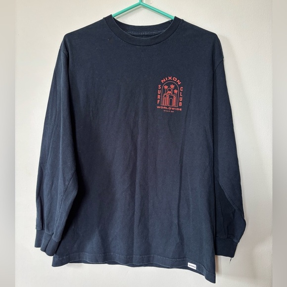 🎉4/30$🎉 Nixon Surf Club Long Sleeve Shirt🏄🏼♂️ - Picture 1 of 5